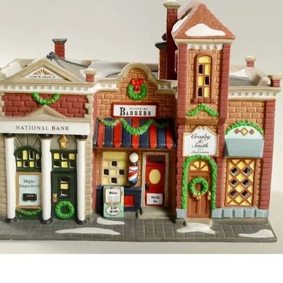 Dept. 56 Christmas In The City Series Riverside Row Shops #58888 Retired NEW - Picture 1 of 8